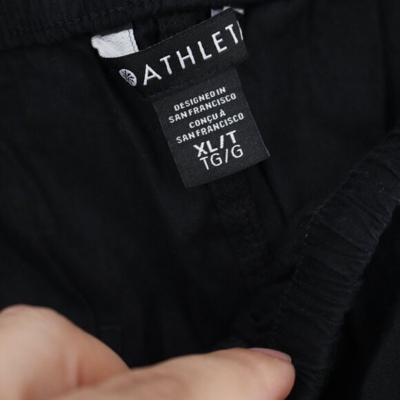 NWT Athleta Pants Women XLT Paradise Linen Blend Wide Leg Utility High Rise Tall - Picture 6 of 12